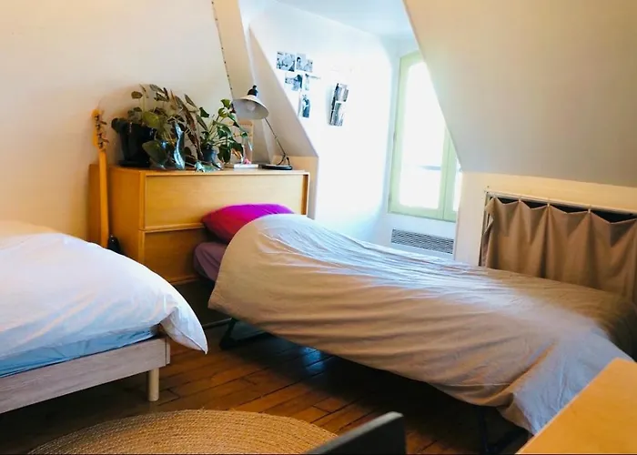 Vue Panoramique Sur Les Toits De Apartmán Paříž